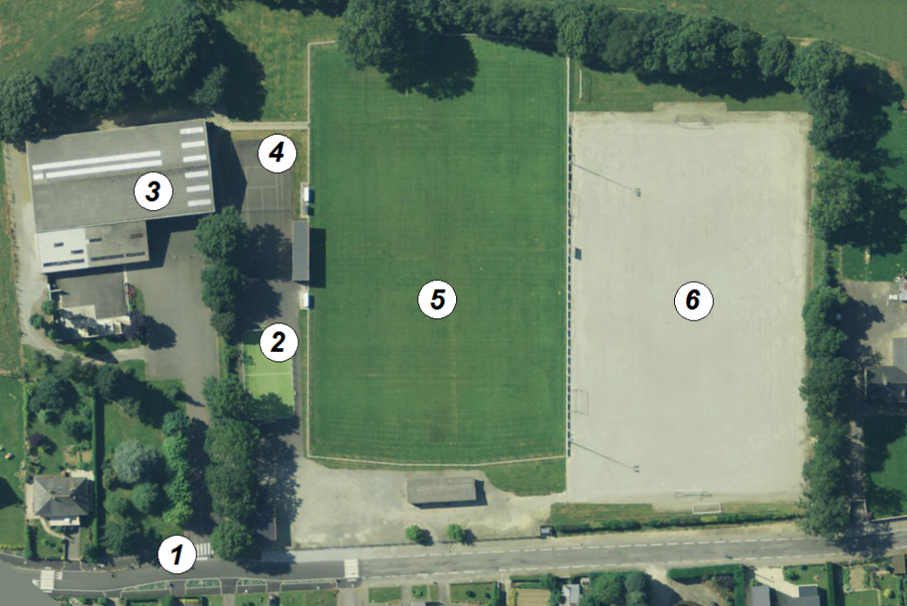 Complexe sportif - plan