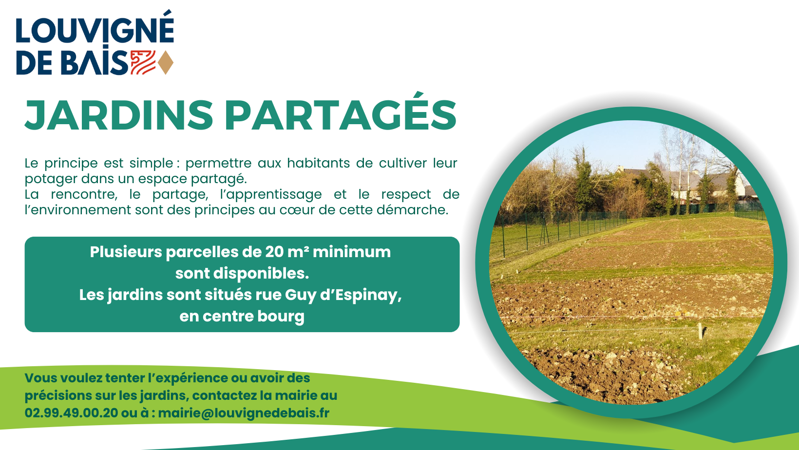Jardins partagés - Louvigné-de-Bais
